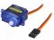 Motor  DC  Servomechanismus  4,8÷6VDC  micro  analog  9g  Nylon