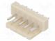 Wire-board  socket  male  DF1  2.5mm  PIN  5  THT  on PCBs  250V  3A