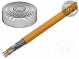 Leitungen  S/FTP  7  Draht  4x2x23AWG  LSZH  orange  50m  CPR  Dca