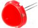 LED  20mm  rot  4÷13mcd  120°  Anz. Ausg  2  20mA  Front  gewölbt