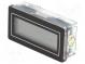 Panel Spannungsmessgerät DC  LCD 3,5 Ziffern 10 mm,beleuchtet