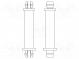PCB Abstand  Polyamid 66  L  12,7mm  natürlich  UL94V-2
