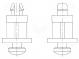 PCB Abstand  Polyamid 66  L  4,8mm  natürlich  UL94V-2