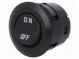 ROCKER  SPST  Pos  2  ON-OFF  3A/250VAC  schwarz  Fehlen  -10÷55°C