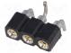 Socket  pin strips  female  PIN  3  turned contacts  vertical  SMT