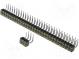 Socket  pin strips  female  PIN  24  turned contacts  angled 90°