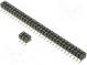 Socket  pin strips  female  PIN  24  turned contacts  vertical