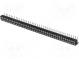 Socket  pin strips  female  PIN  80  turned contacts  vertical