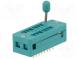 Sockel  DIP  ZIF  PIN 16  7,62mm  auseinandernehmbar  -40÷105°C