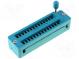 Sockel  DIP  ZIF  PIN 28  7,62mm  auseinandernehmbar  -40÷105°C