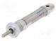Linearzylinder  Durchm.Kolben  16mm  Kolbenhub  25mm  1÷10bar