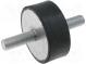 Vibrationsdämpfer  M10  Ø  50mm  Gummi  L  20mm  L. Gewinde  28mm