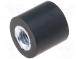 Vibrationsdämpfer  M3  Ø  8mm  Gummi  L  8mm  H  3mm  75N  38N/mm