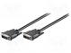 Cable  DVI-D (24+1) plug,both sides  5m  black