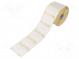 Etikett  32mm  57mm  weiss  6Rll.