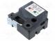 Band  19mm  7m  transparent  Zeichenfarbe  schwarz