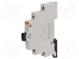Modul  Druckschalter  250VAC  16A  DIN  9mm  monostabil