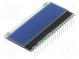 Display  LCD  alphanumerisch  STN Negative  16x3  blau  55x27,94mm