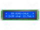 Display  LCD  alphanumerisch  STN Negative  20x2  blau  LED  PIN 16
