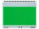 Beleuchtung  EADOGM128  LED  55x46x3,6mm  grün