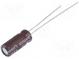 Kondensator  elektrolytisch  low ESR  THT  220uF  16VDC  Ø8x12mm