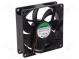 Lüfter  DC  axial  12VDC  92x92x25mm  66,76m3/h  28dBA  gleitend