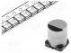 Kondensator  elektrolytisch  low ESR  SMD  100uF  25VDC  Ø8x6,2mm
