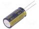 Kondensator  elektrolytisch  low ESR  THT  6800uF  10VDC  ±20%
