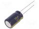 Kondensator  elektrolytisch  low ESR  THT  330uF  50VDC  ±20%  63mΩ