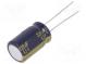 Kondensator  elektrolytisch  low ESR  THT  220uF  63VDC  ±20%  85mΩ