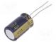 Kondensator  elektrolytisch  low ESR  THT  330uF  63VDC  ±20%  85mΩ