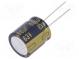 Kondensator  elektrolytisch  low ESR  THT  680uF  63VDC  Ø18x20mm