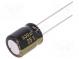 Kondensator  elektrolytisch  low ESR  THT  330uF  25VDC  ±20%  41mΩ