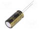 Kondensator  elektrolytisch  low ESR  THT  1000uF  35VDC  Ø12x25mm