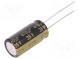 Kondensator  elektrolytisch  low ESR  THT  470uF  35VDC  Ø10x20mm