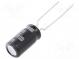 Kondensator  elektrolytisch  low ESR  THT  1200uF  6,3VDC  Ø8x15mm
