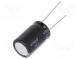 Kondensator  elektrolytisch  low ESR  THT  4700uF  16VDC  Ø16x25mm