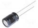 Kondensator  elektrolytisch  low ESR  THT  330uF  25VDC  Ø8x11,5mm