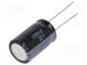Kondensator  elektrolytisch  low ESR  THT  3300uF  25VDC  Ø16x25mm