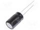 Kondensator  elektrolytisch  low ESR  THT  470uF  50VDC  ±20%  22mΩ