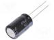 Kondensator  elektrolytisch  low ESR  THT  470uF  50VDC  ±20%  22mΩ