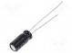 Kondensator  elektrolytisch  low ESR  THT  4,7uF  50VDC  Ø5x11mm