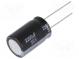 Kondensator  elektrolytisch  low ESR  THT  2200uF  35VDC  Ø16x25mm
