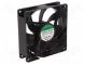 Lüfter  DC  axial  12VDC  92x92x25mm  87,04m3/h  34dBA  gleitend