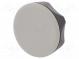 Rändelschraube  Ø  56mm  Innengew  M12  13mm  H  29mm  Deckel  grau