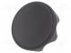 Rändelschraube  Ø  56mm  Außengew  M8  20mm  Technopolymer PA