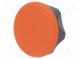 Rändelschraube  Ø  70mm  Innengew  M12  17mm  H  35mm  Deckel  orange