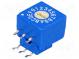 Kodierschalter  HEX/BCD  Pos  16  THT  RKontakt max  100mΩ  5Ncm