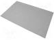 Fußbodenmatte  Ausführung  ESD  Farbe  grau  L 1900mm  W 1200mm