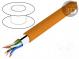 Leitungen  ETHERLINE® LAN 500,F/UTP  6a  Draht  Cu  4x2x23AWG